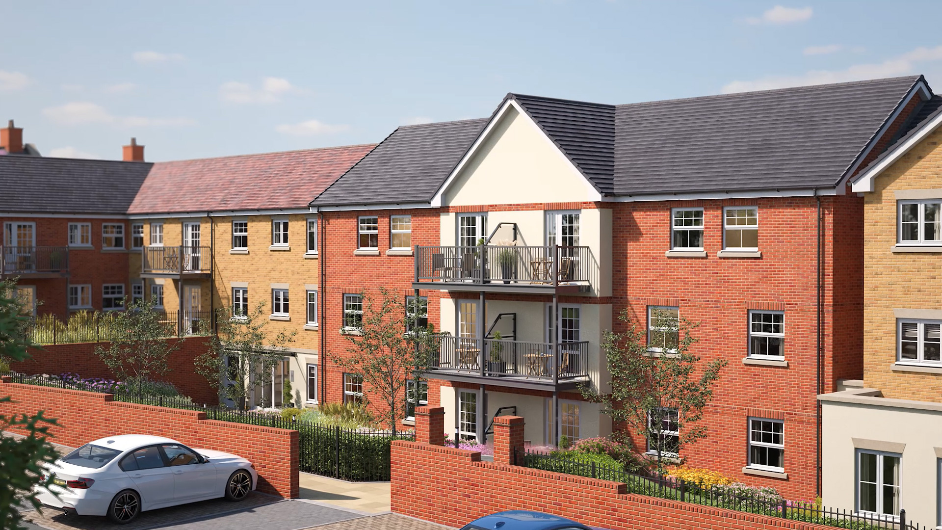 Video Showcase, Queen Elizabeth Place, Alton - McCarthy Stone
